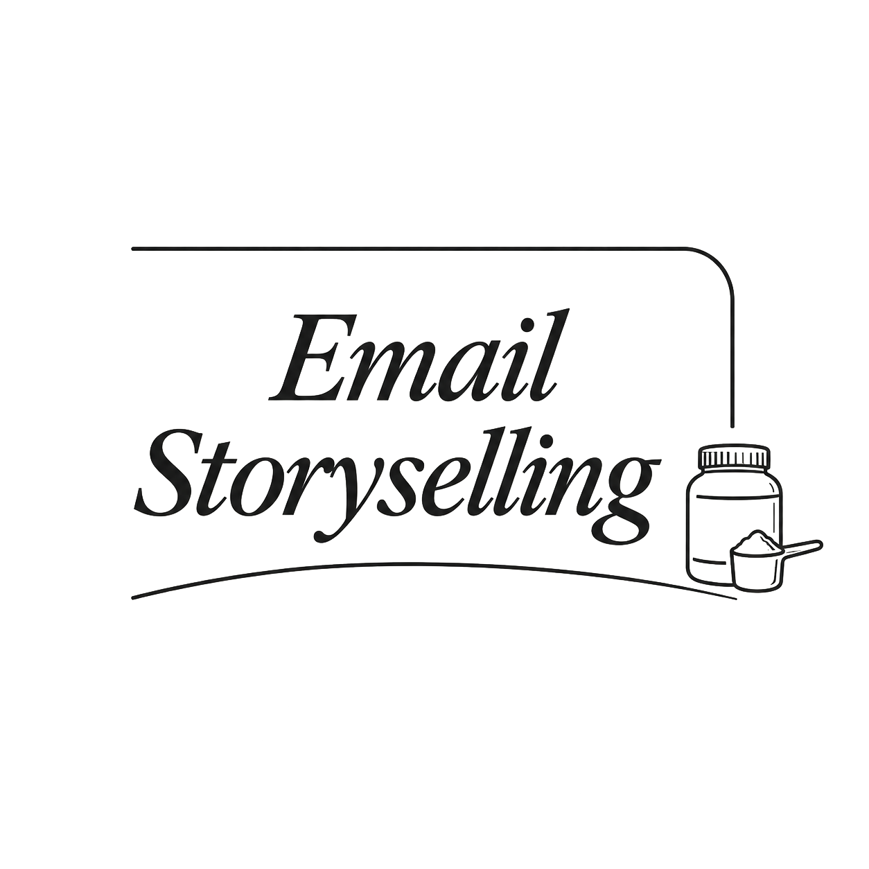 Email Storyselling logo - transparent version